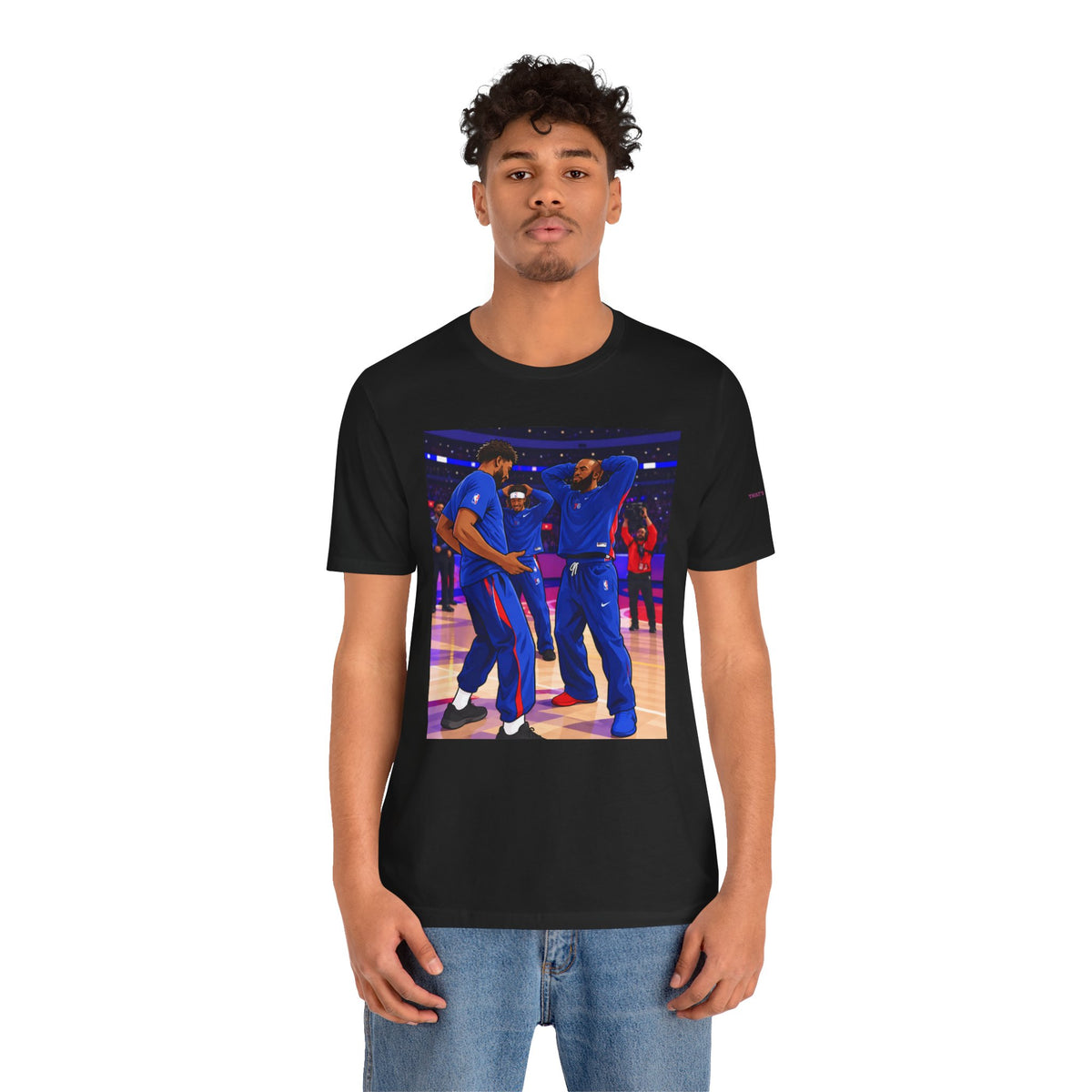 Embiid X Bron Handshake Tee
