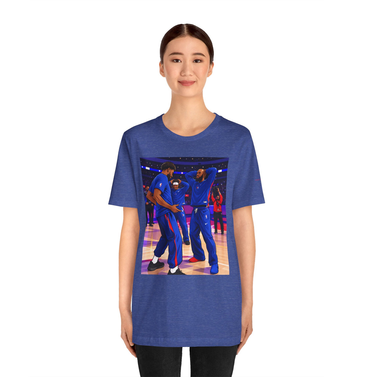 Embiid X Bron Handshake Tee