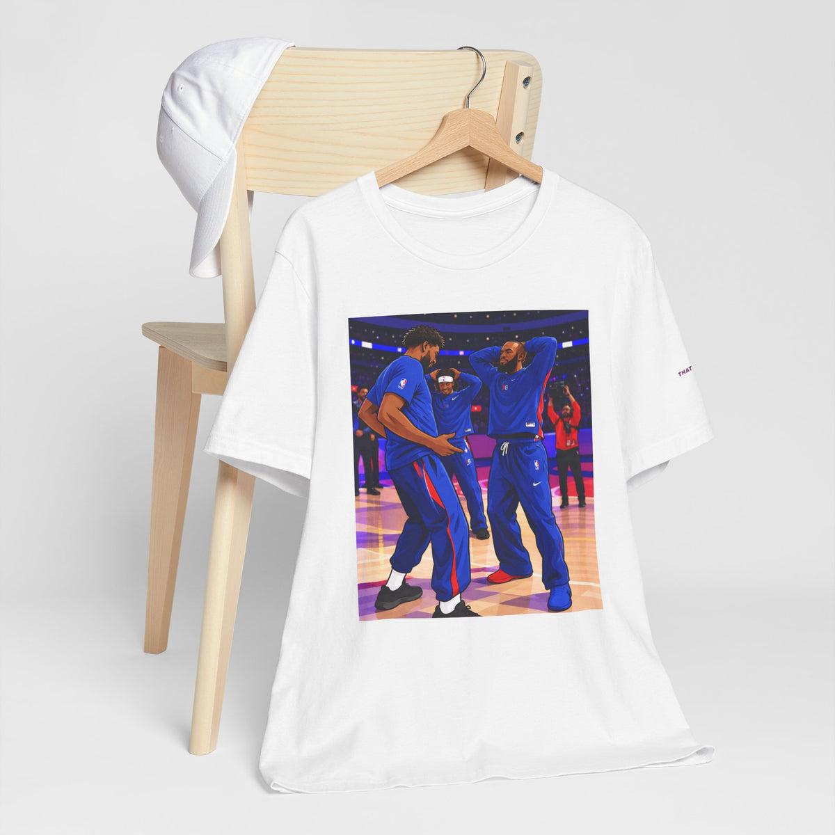 Embiid X Bron Handshake Tee