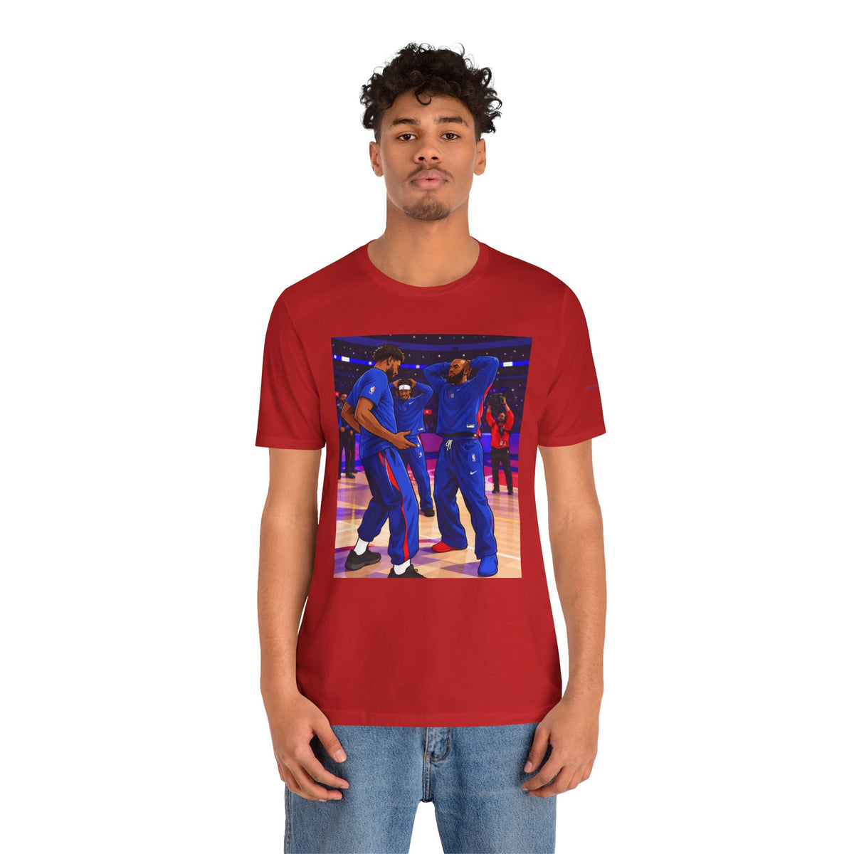 Embiid X Bron Handshake Tee