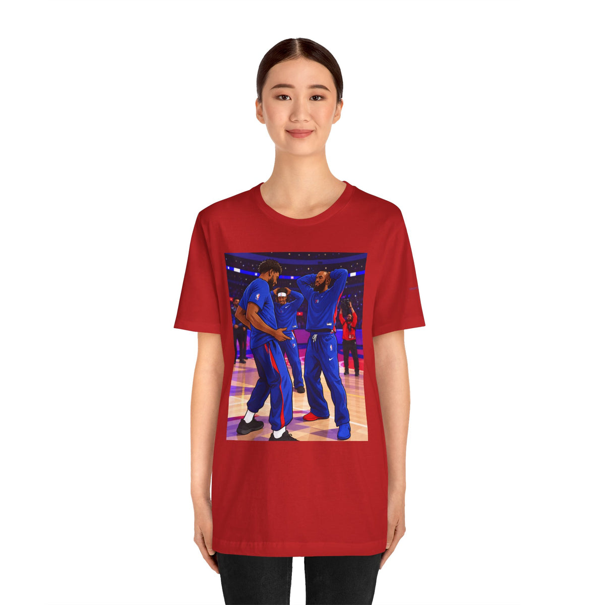 Embiid X Bron Handshake Tee