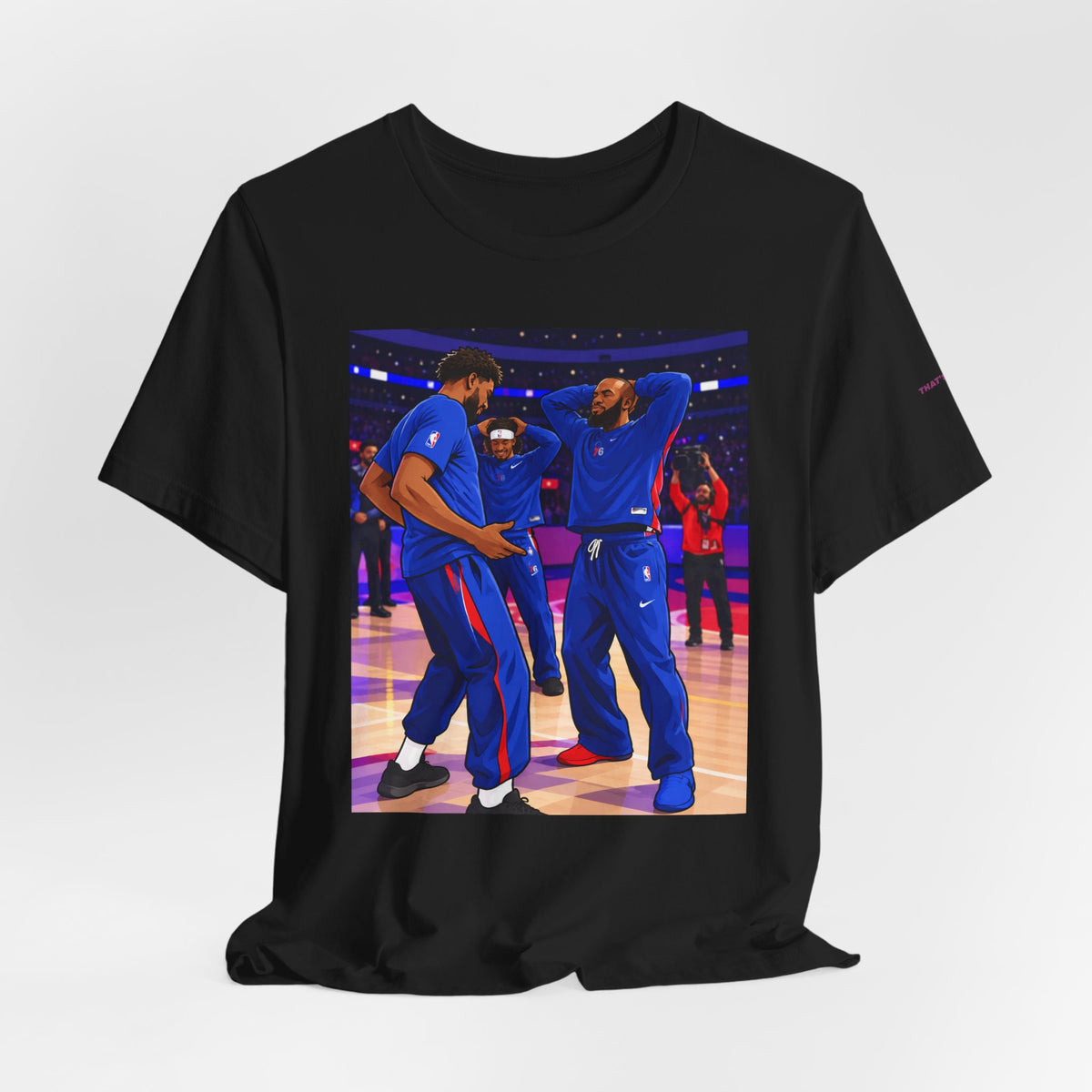 Embiid X Bron Handshake Tee