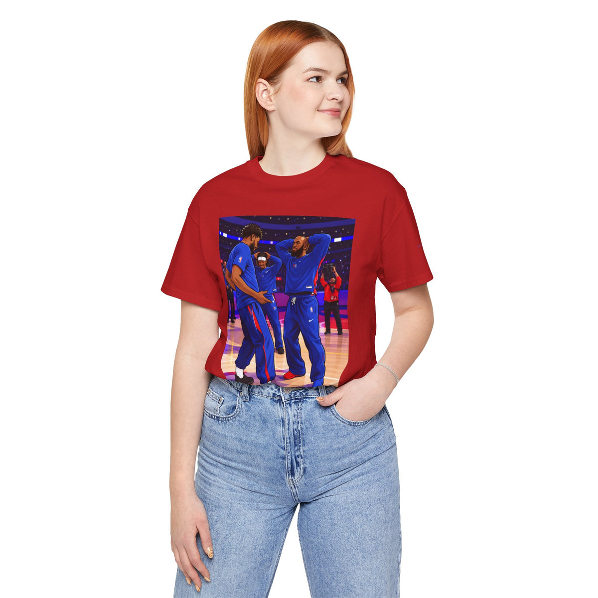 Embiid X Bron Handshake Tee