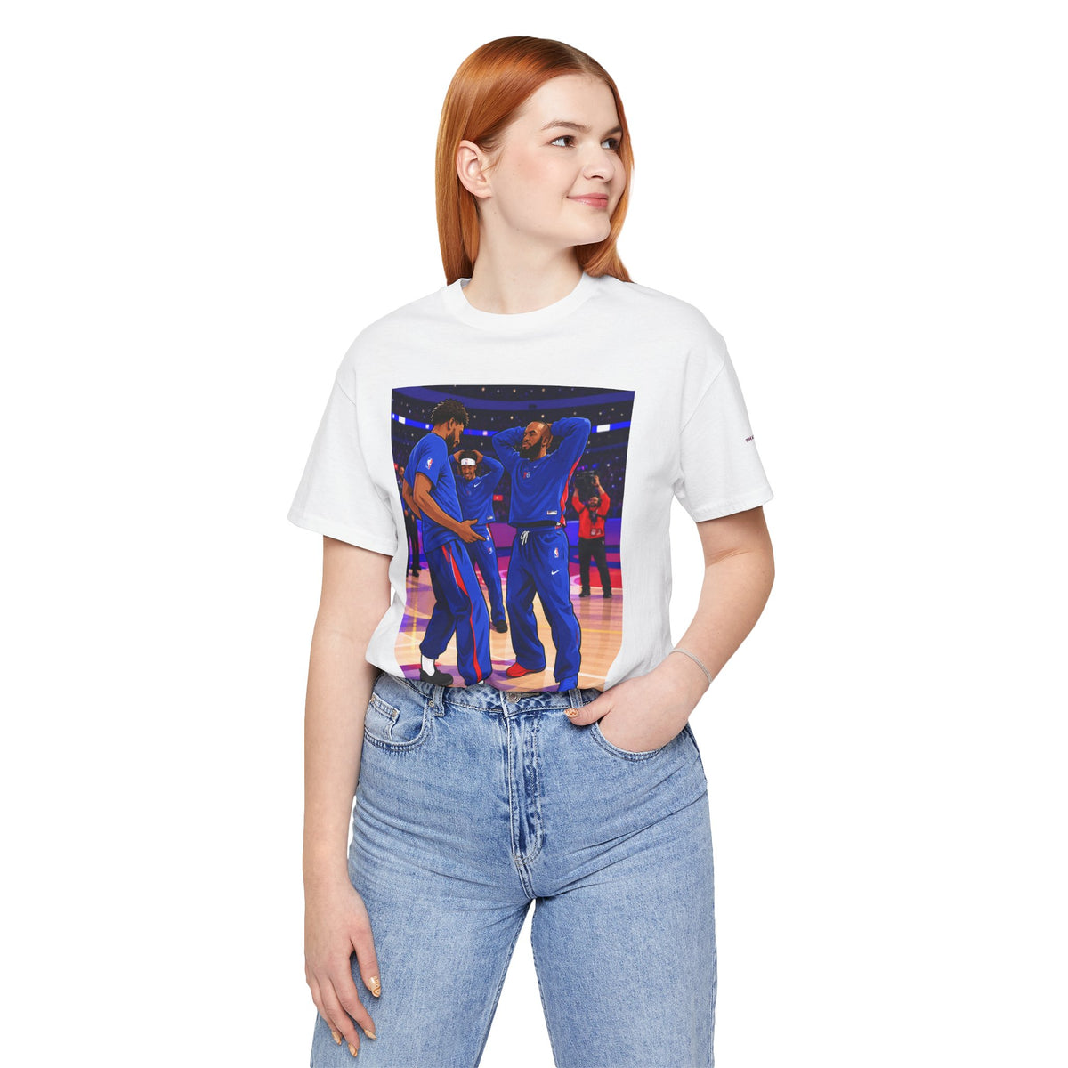 Embiid X Bron Handshake Tee