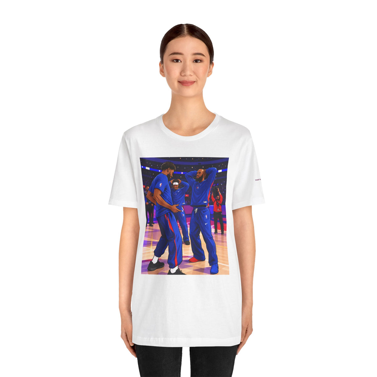 Embiid X Bron Handshake Tee