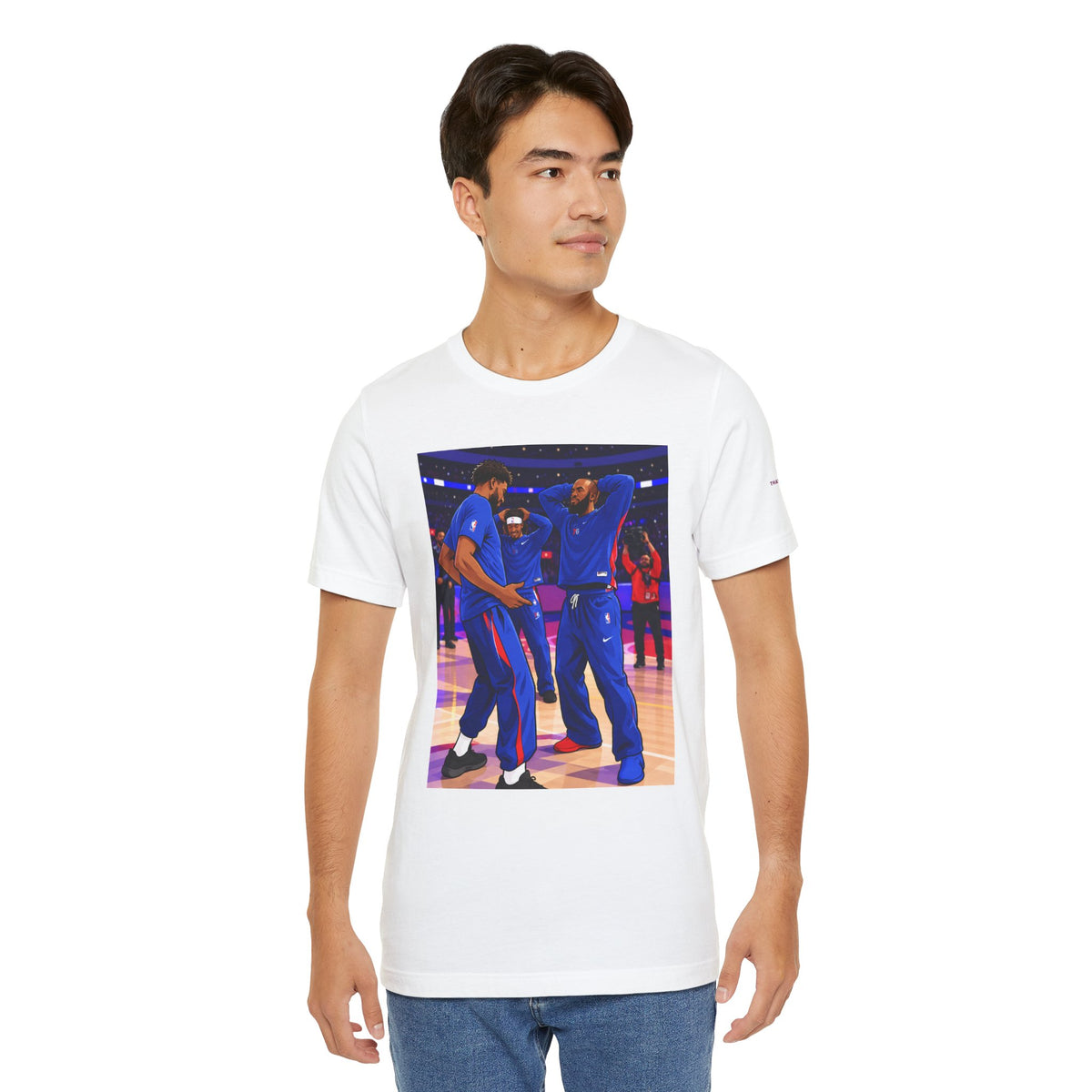 Embiid X Bron Handshake Tee