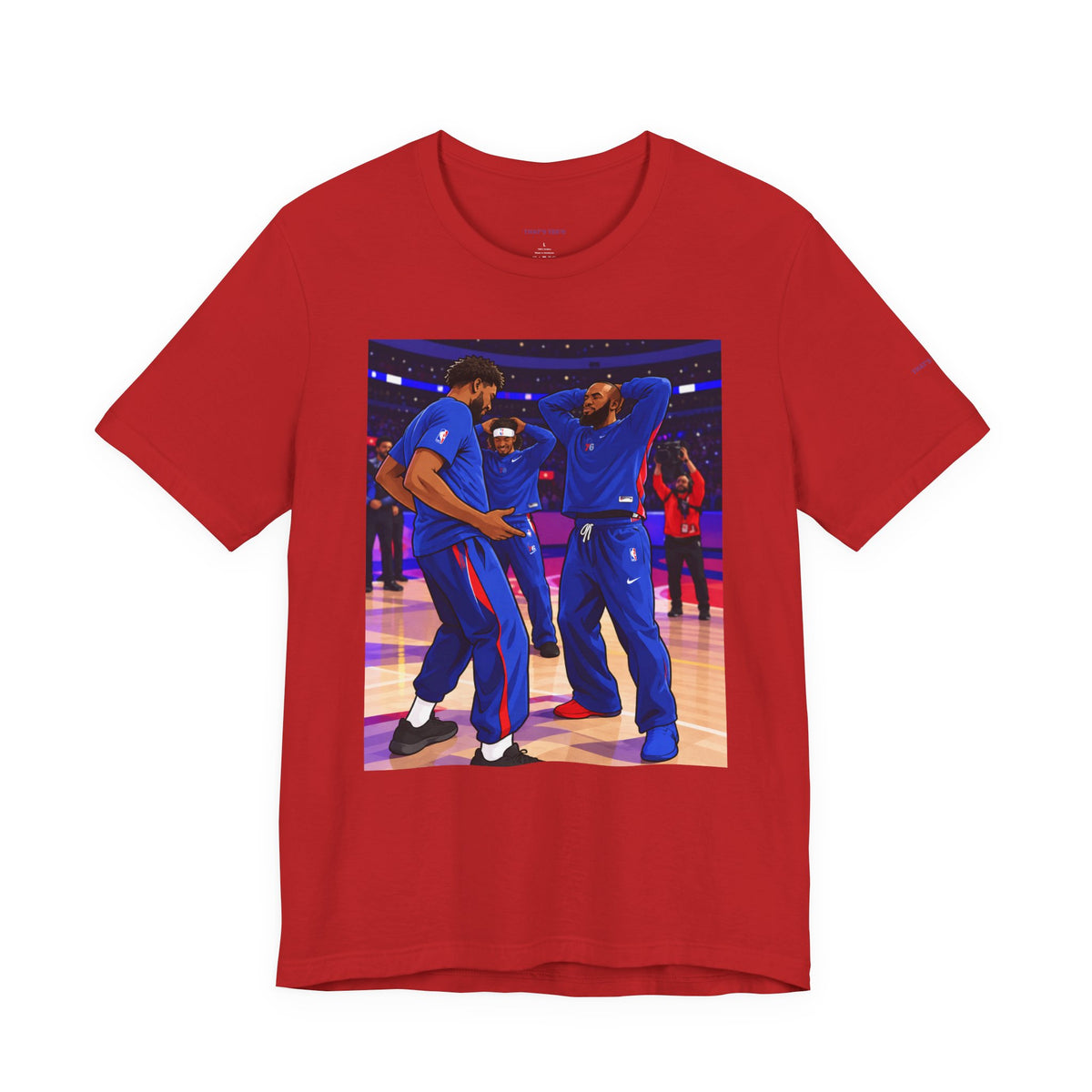 Embiid X Bron Handshake Tee