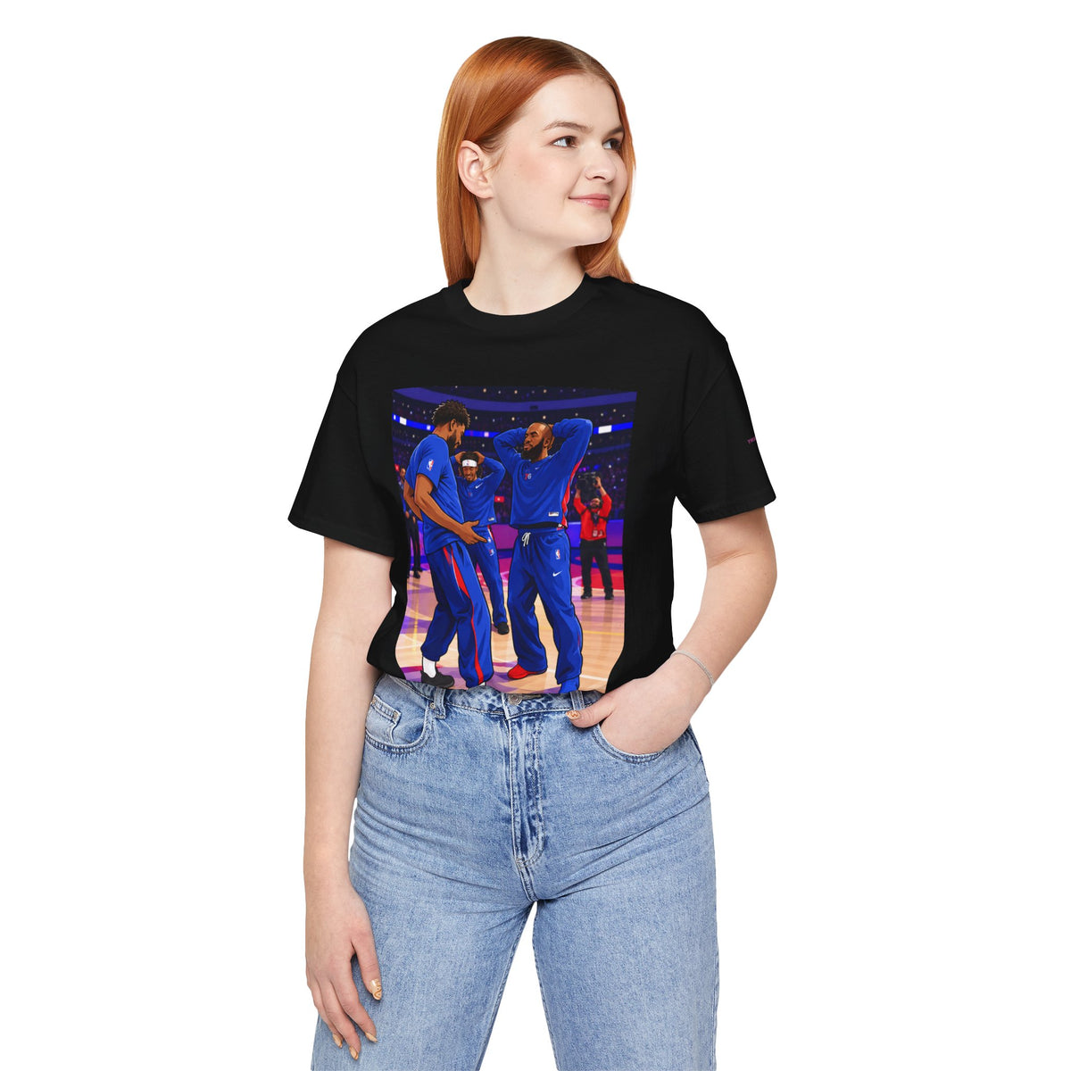 Embiid X Bron Handshake Tee