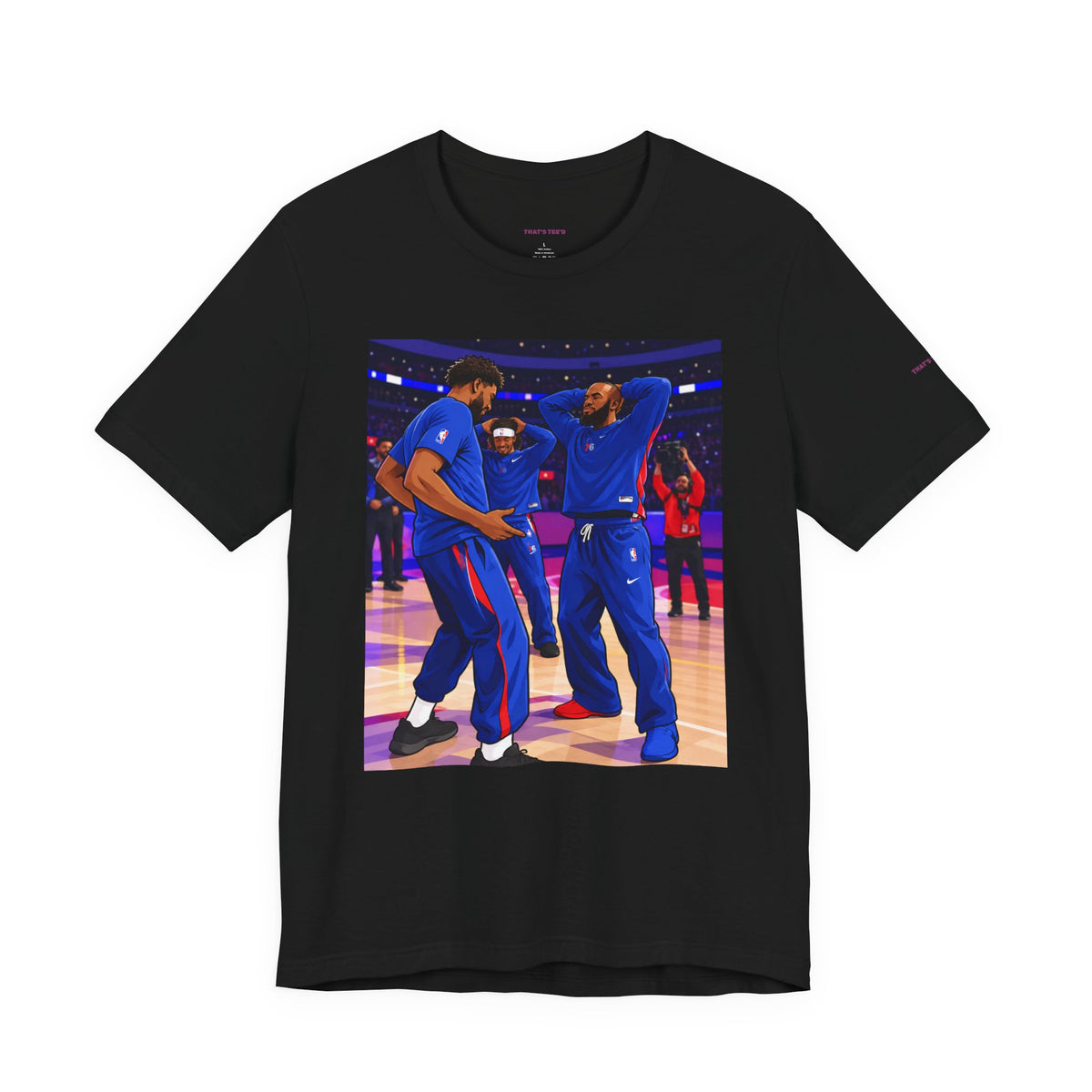 Embiid X Bron Handshake Tee