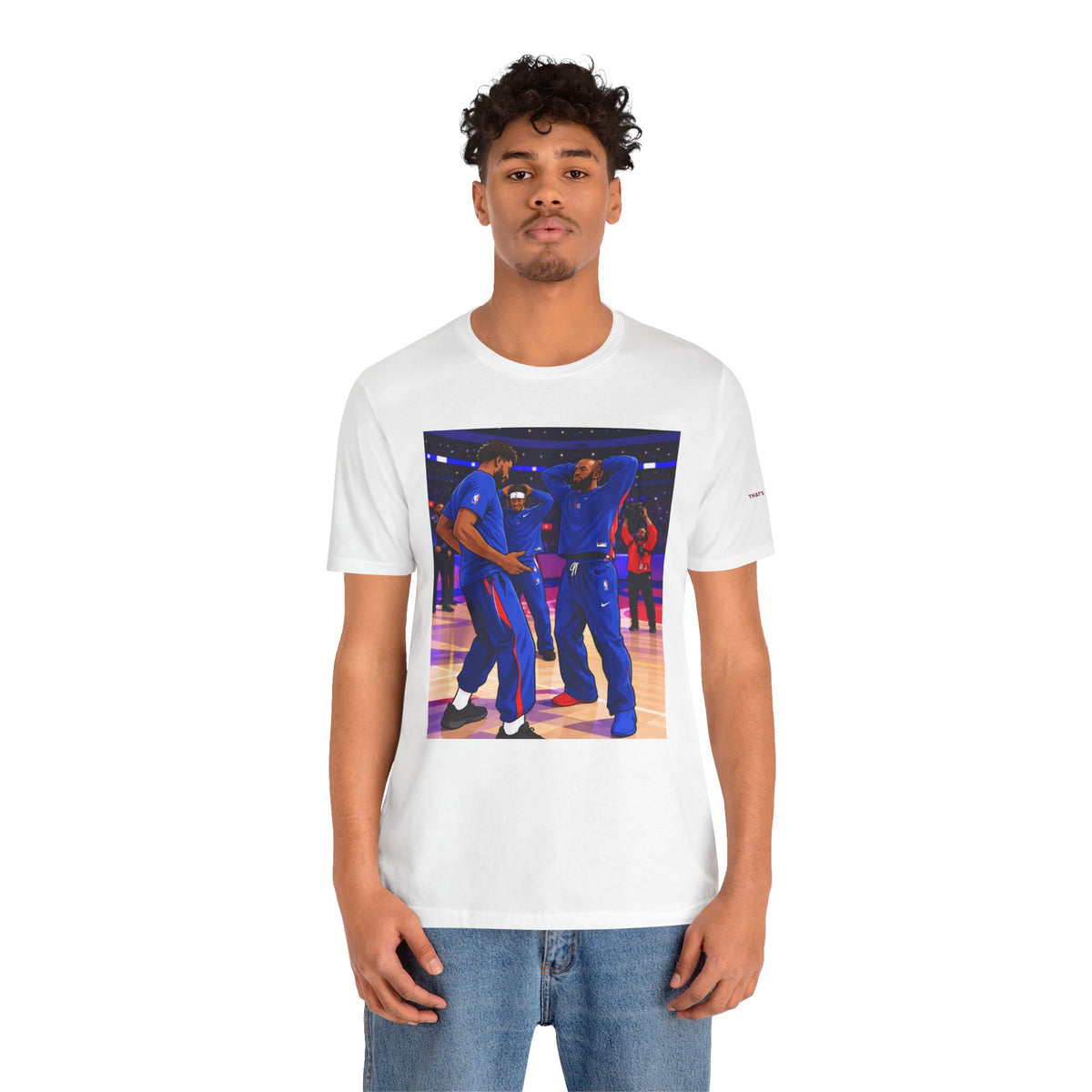Embiid X Bron Handshake Tee