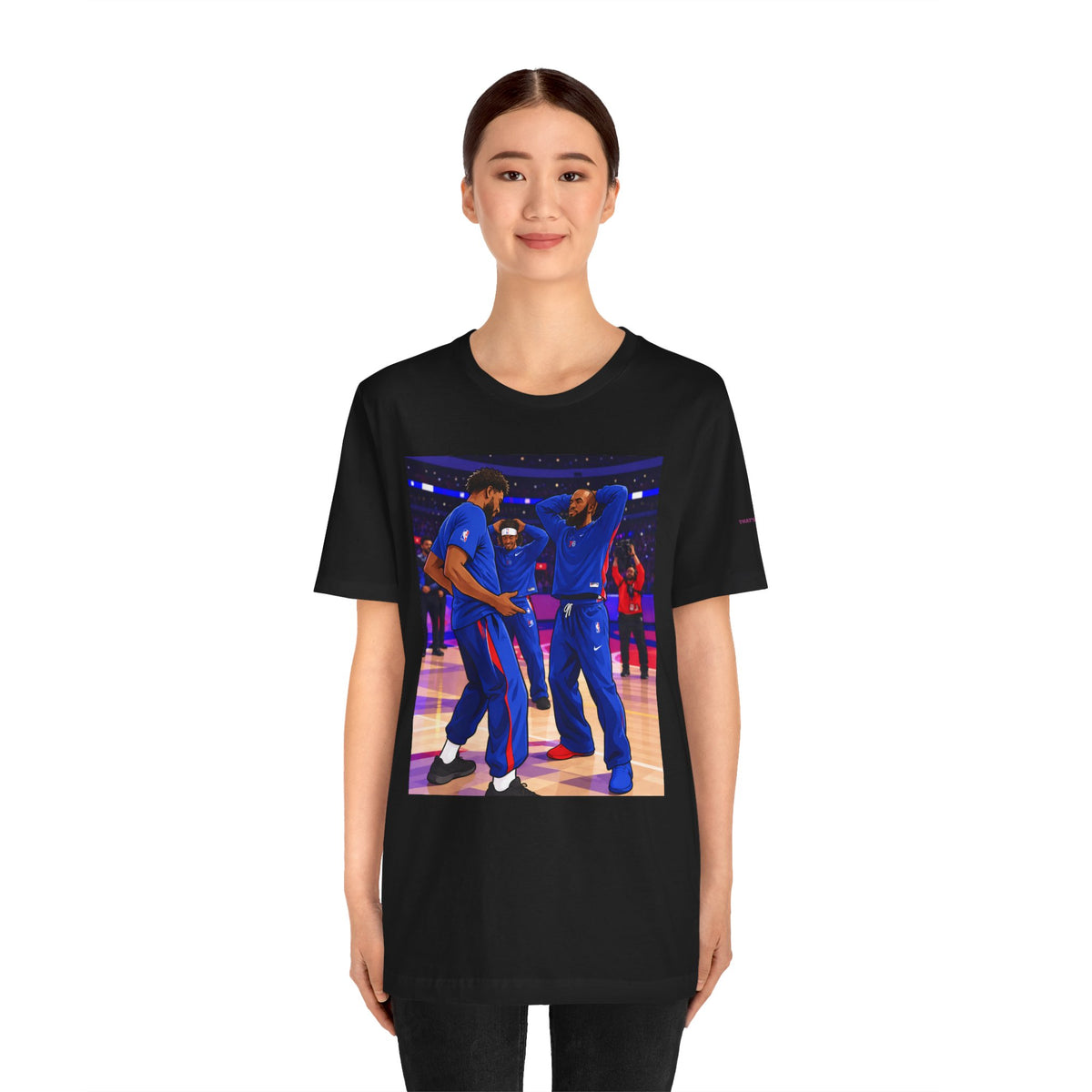 Embiid X Bron Handshake Tee