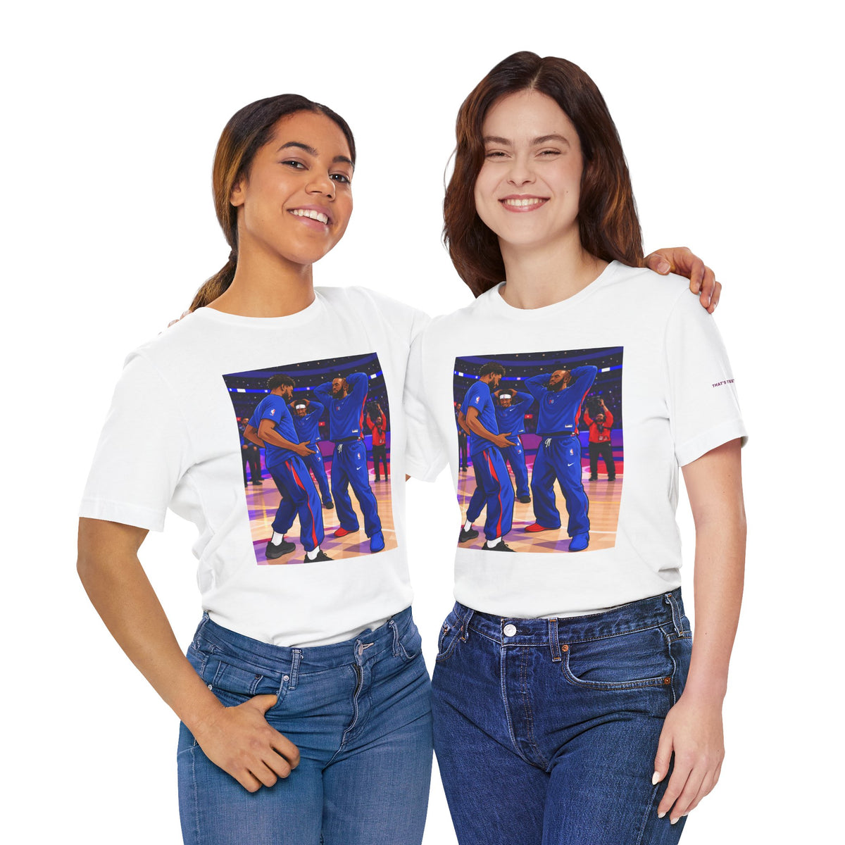 Embiid X Bron Handshake Tee