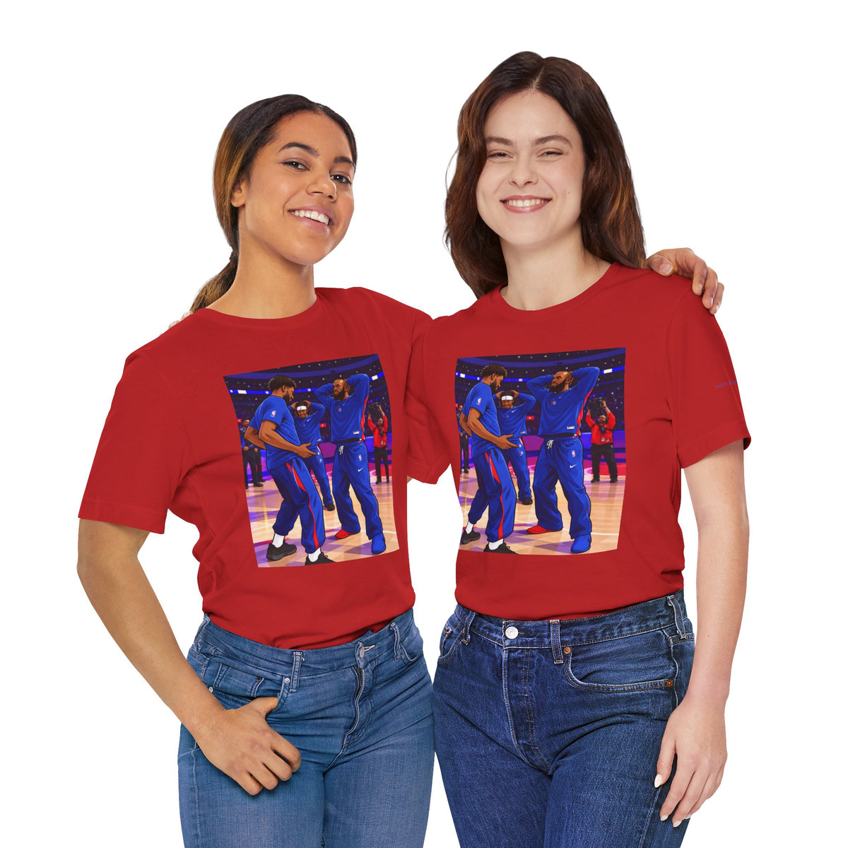 Embiid X Bron Handshake Tee