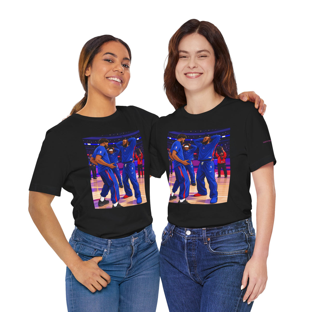 Embiid X Bron Handshake Tee