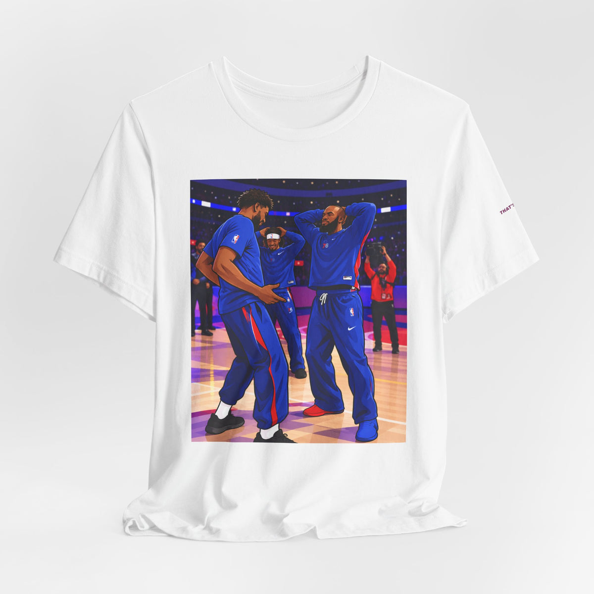 Embiid X Bron Handshake Tee