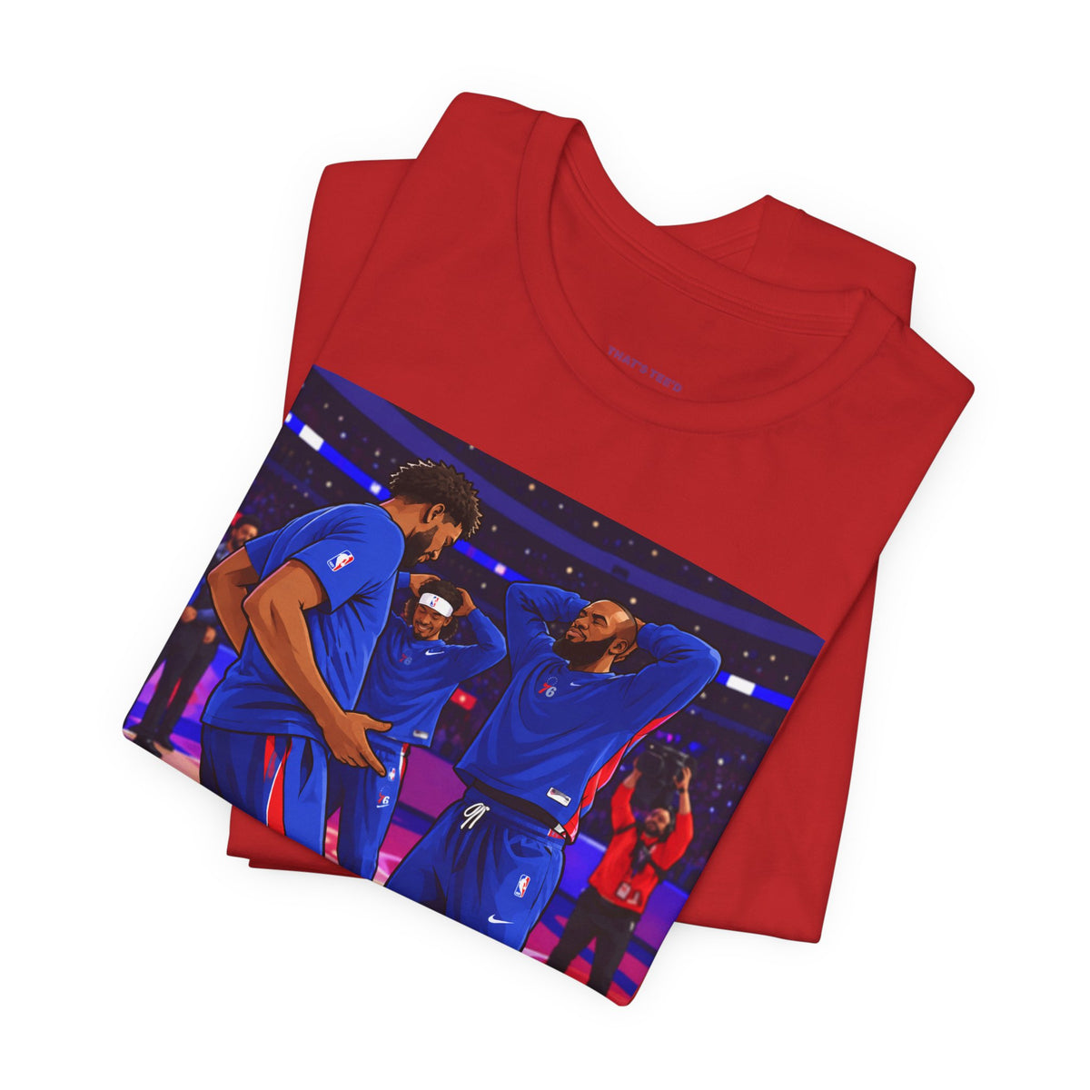 Embiid X Bron Handshake Tee