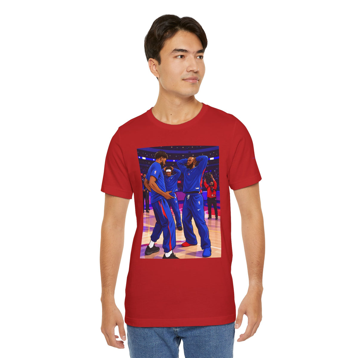 Embiid X Bron Handshake Tee