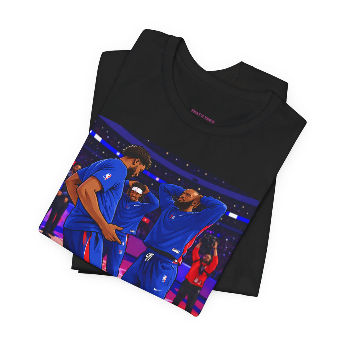 Embiid X Bron Handshake Tee