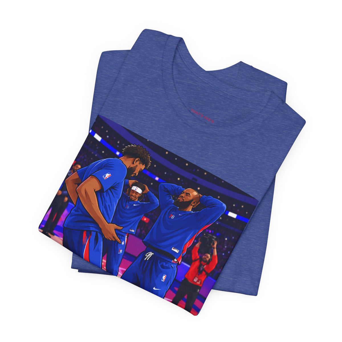 Embiid X Bron Handshake Tee