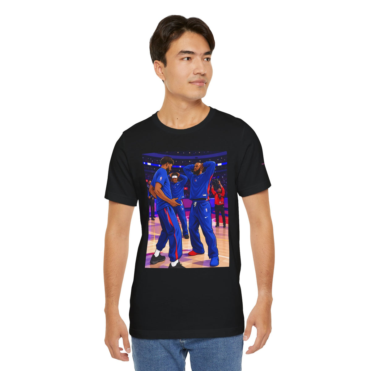 Embiid X Bron Handshake Tee